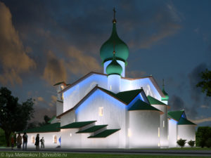 Церковь Богоявления Господня с Запсковья города Пскова