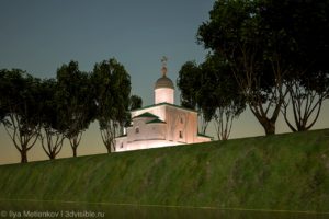 3D визуализация Церкви Климента папы Римского города Пскова